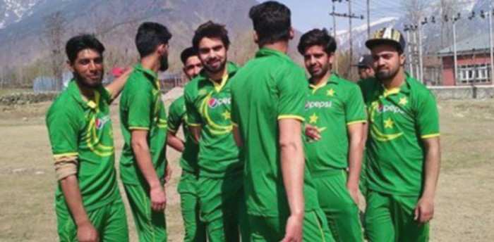 कश्मीरी क्रिकेटर्स ने पहनी पाकिस्तानी जर्सी, गाया पाक का राष्ट्रगान - वीडियो वायरल