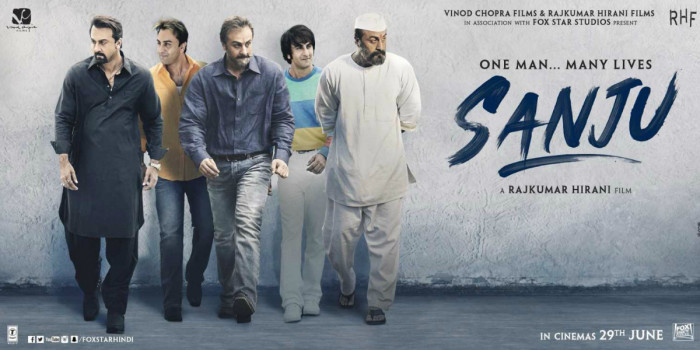 संजय दत्त की बायोपिक फिल्म 'संजू' का टीजर रिलीज, रणबीर कपूर दिखे संजय के अवतार में