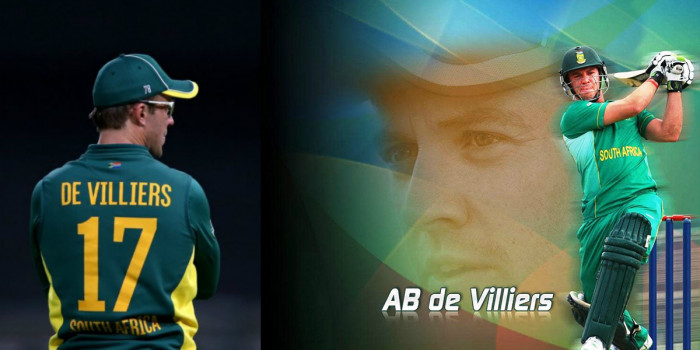 दक्षिण अफ्रीका के धुरंधर खिलाडी एबी डिविलियर्स ने अंतरराष्ट्रीय क्रिकेट से संन्यास लिया  