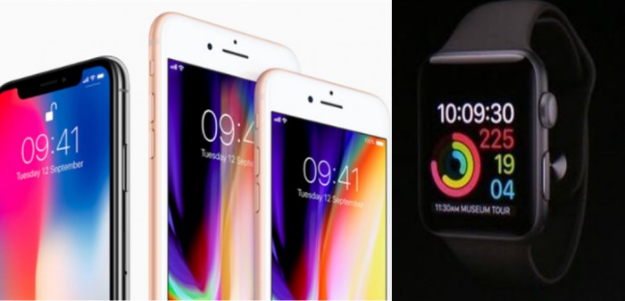 iPhone 8, iPhone 8+, iPhone x के साथ Apple watch  और Apple TV 4K भी हुआ लांच
