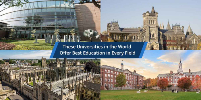 10 Best Universities in the World You Should Choose for Higher Studies