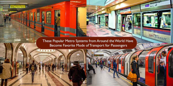 10 Metro Systems That Help People Reach Their Destination in Less Time