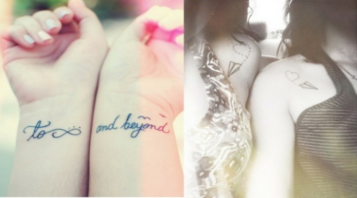 10+ Small & Cool Best Friend Tattoo Ideas For This Friendship Day