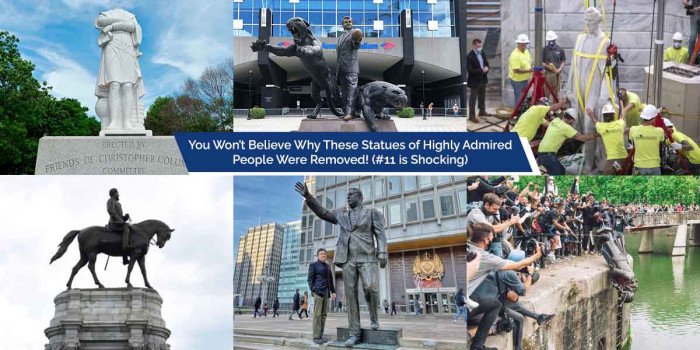 12 Popular People’s Statues That Were Withdrawn for Legit Reasons