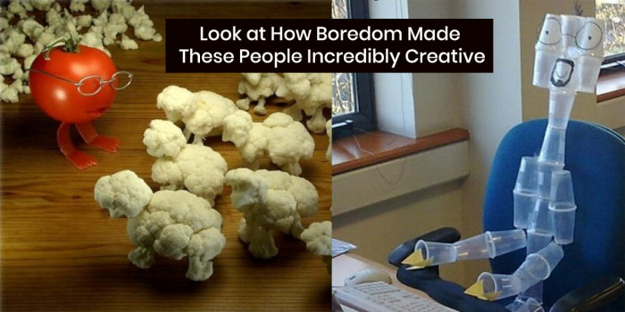 20 Times People Made Hilarious Yet Impressive Things When Bored