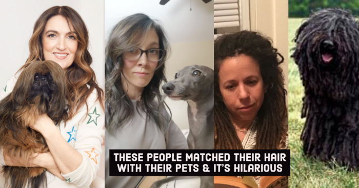 25 Striking Pictures of Owners Twinning With Their Pets (#5 is Hilarious)