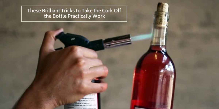 9 Amazing Tricks to Uncork the Wine or Any Other Corked Bottle