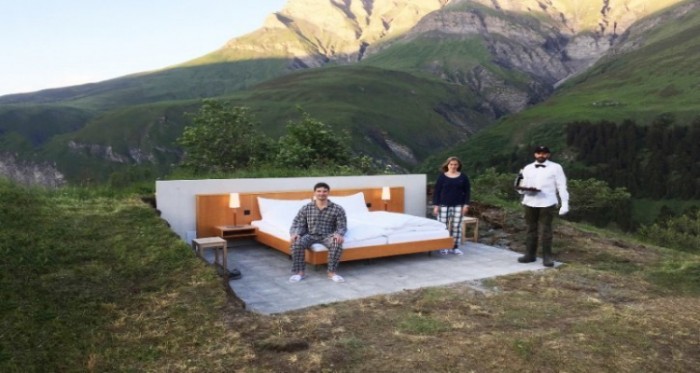 A Hotel With No Walls or Ceilings in Switzerland - Isn't it Amazing! 