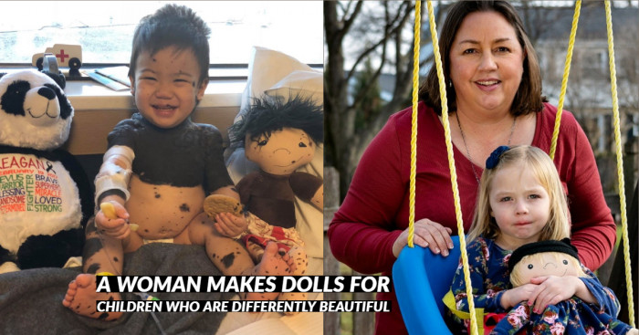 A Woman Makes Dolls for Children Who Are Differently Beautiful