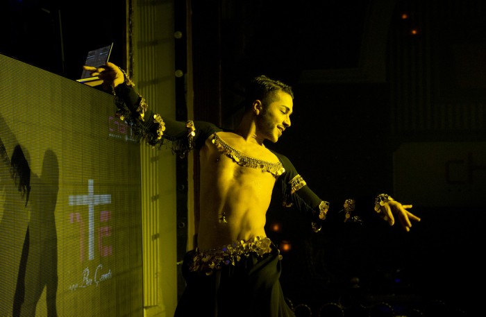 Belly Dance Step By Mr Gay India on Dhina Dhin Dha is surely a Delightful Treat!
