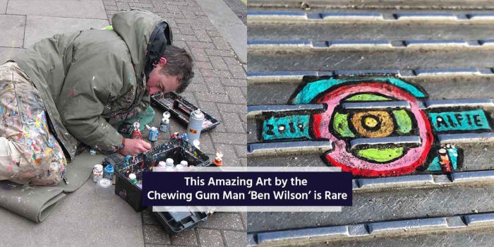 Ben Wilson’s Colorful Art With Chewing Gum Would Win Your Heart