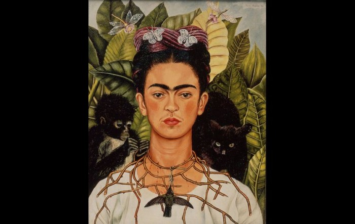 Frida Kahlo’s “Self-portrait With Thorn Necklace and Hummingbird” Portrays Her Own Suffering