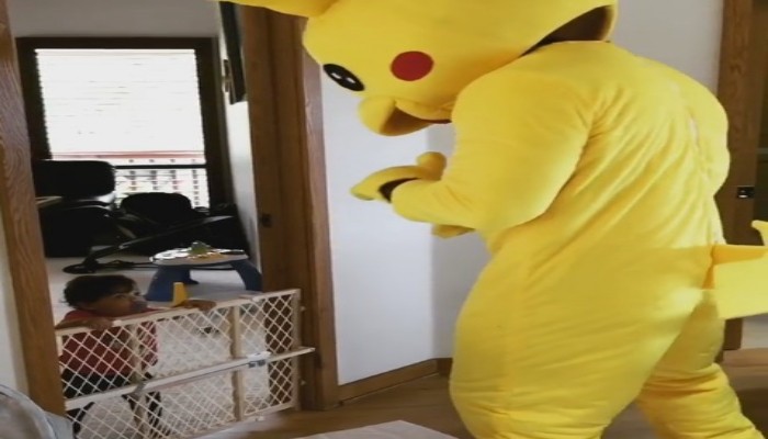 Here's Why Dwayne 'The Rock' Dressed in Pikachu Costume - Video