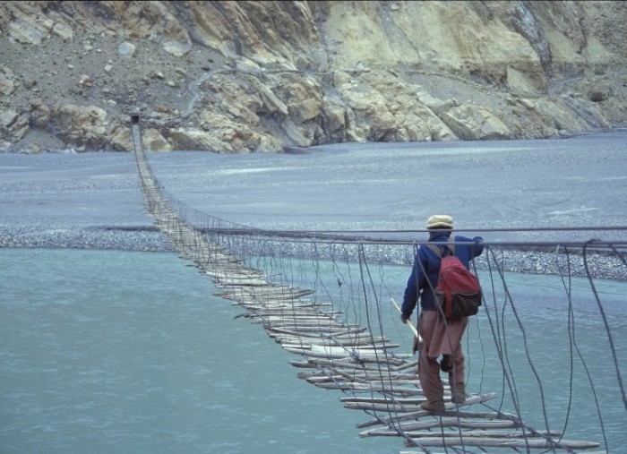 Hussaini Hanging Bridge - World’s most Extreme & Dangerous Bridge