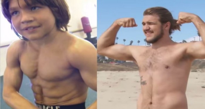 Little Hercules Has Given Up Weight Lifting & See How He Looks After 15 Years