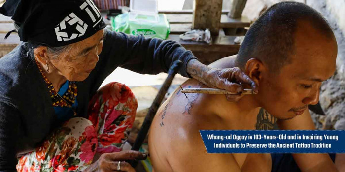Meet 103 Years Old Whang-Od Oggay Who is Preserving Kalinga Tattoo Art