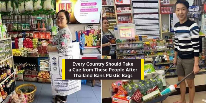 People Come Up With Brilliant Alternatives as Plastic Bags Get Banned in Thailand