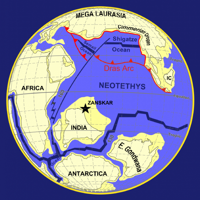 Tethys Sea: Over 65 Million-Year-Old Sea of the Mesozoic Era