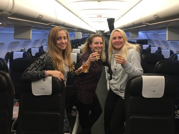 These 3 Ladies Were The Only Passengers On A Flight