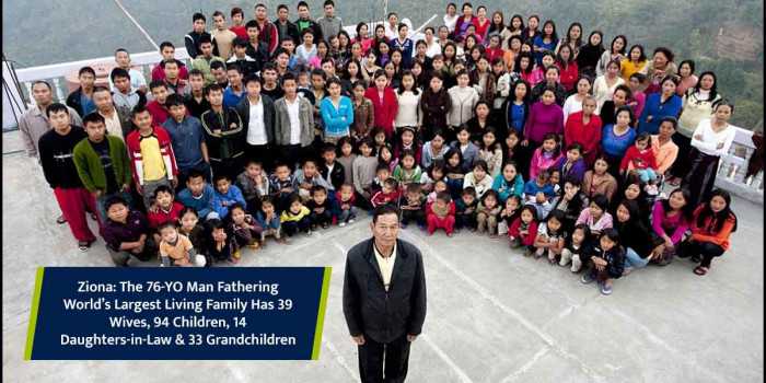 This 75-Year-Old Indian Man Fathers the “World’s Largest Existing Family” of 180 People  