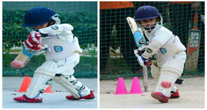 Watch Video How this 4 Year old Kid Plays Cricket Like a Pro