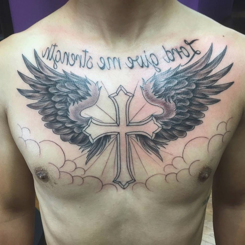 10 Unique Cross Tattoo Designs For Chest With Their ...
